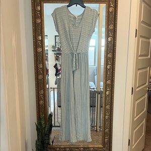 Chic Light Blue jumpsuit